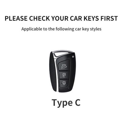 Чехол для ключа автомобиля для Hyundai i10 i30 i40 ix20 ix25 ix30 ix35 ix45 KONA Encino Tucson Solaris Grand Santa Fe Sonata NEXO Tucson