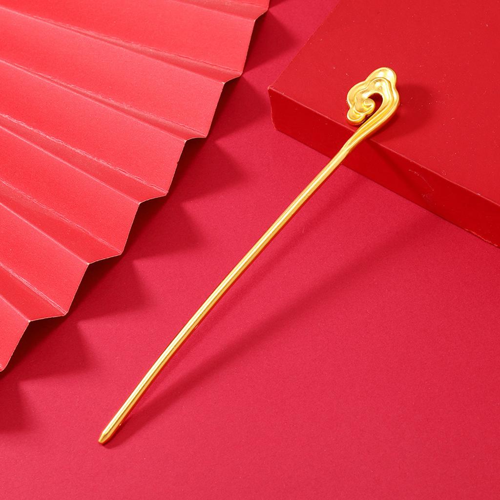 1pcs Women's Elegant Hair Pins Chinese Style Auspicious Cloud Hair Stick Daily Party Wear Girl Fashion Jewelry Hair Accessories