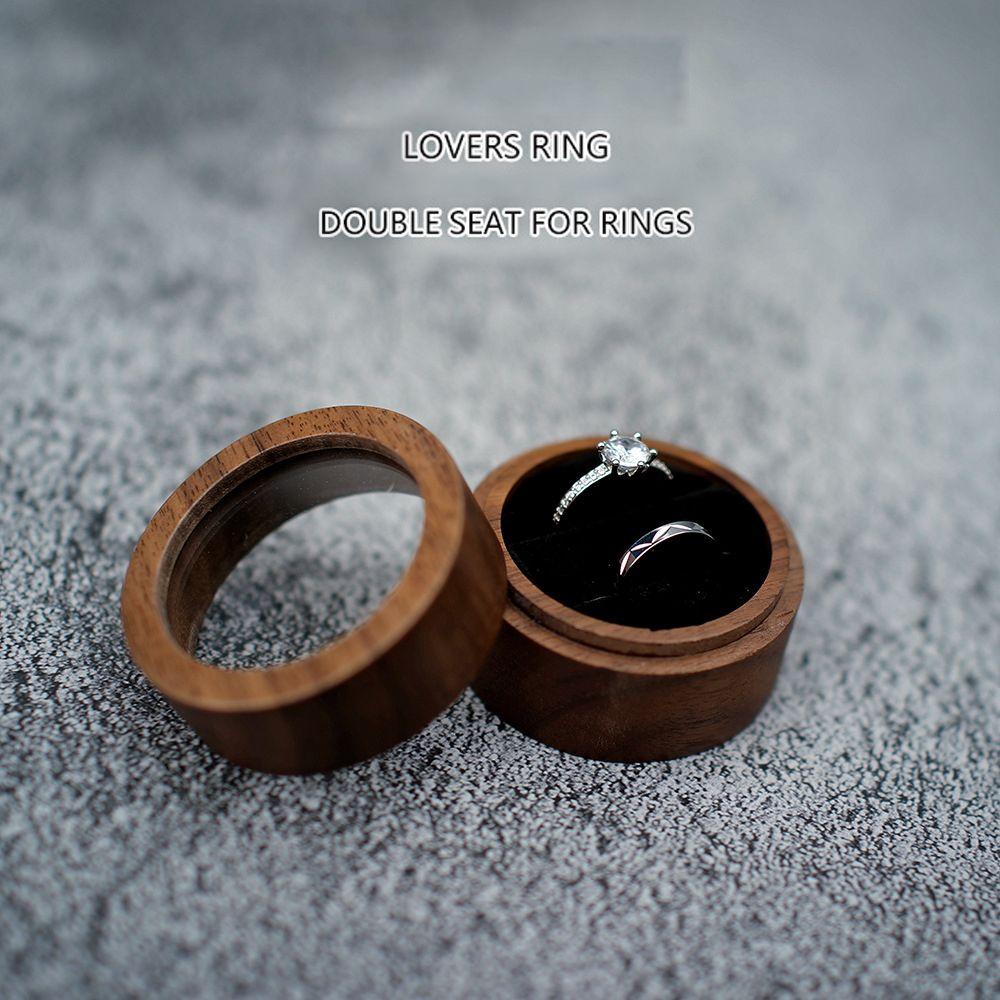 Романтическая церемония помолвки, предложение, серьги, органайзер, шкатулка для украшений, подарочная шкатулка, шкатулка для хранения колец, шкатулка для колец