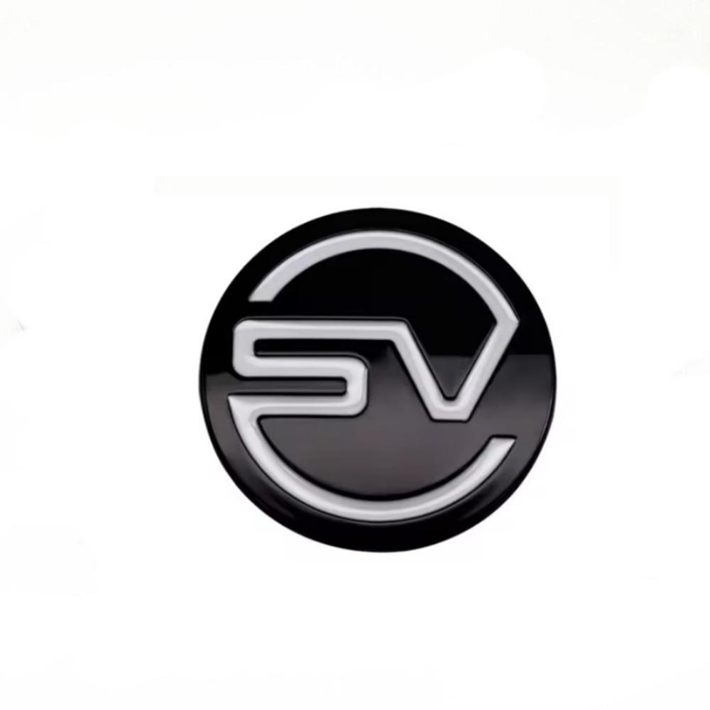 Car Body Logo Sticker SV Emblem Car Trunk Decoration Badge