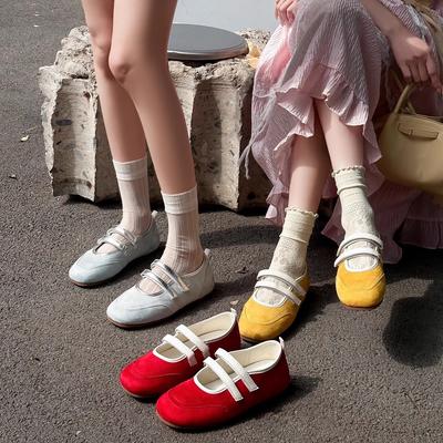 [Фанфна] Серебристый свет рот одинарные туфли женские 2025 новые двойная пряжка нишевый дизайн Мэри Джейн повседневные женские туфли