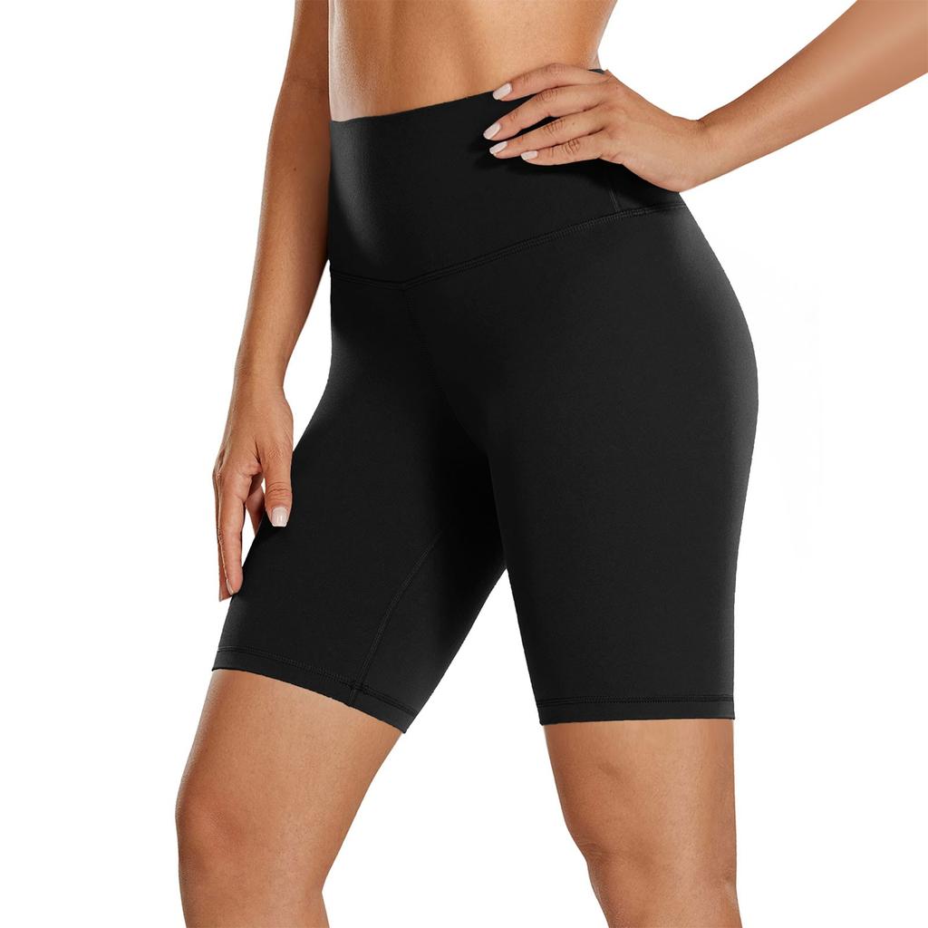 Женские спортивные шорты для фитнеса, персиковые шорты на бедрах, с высокой талией, эластичные колготки для йоги