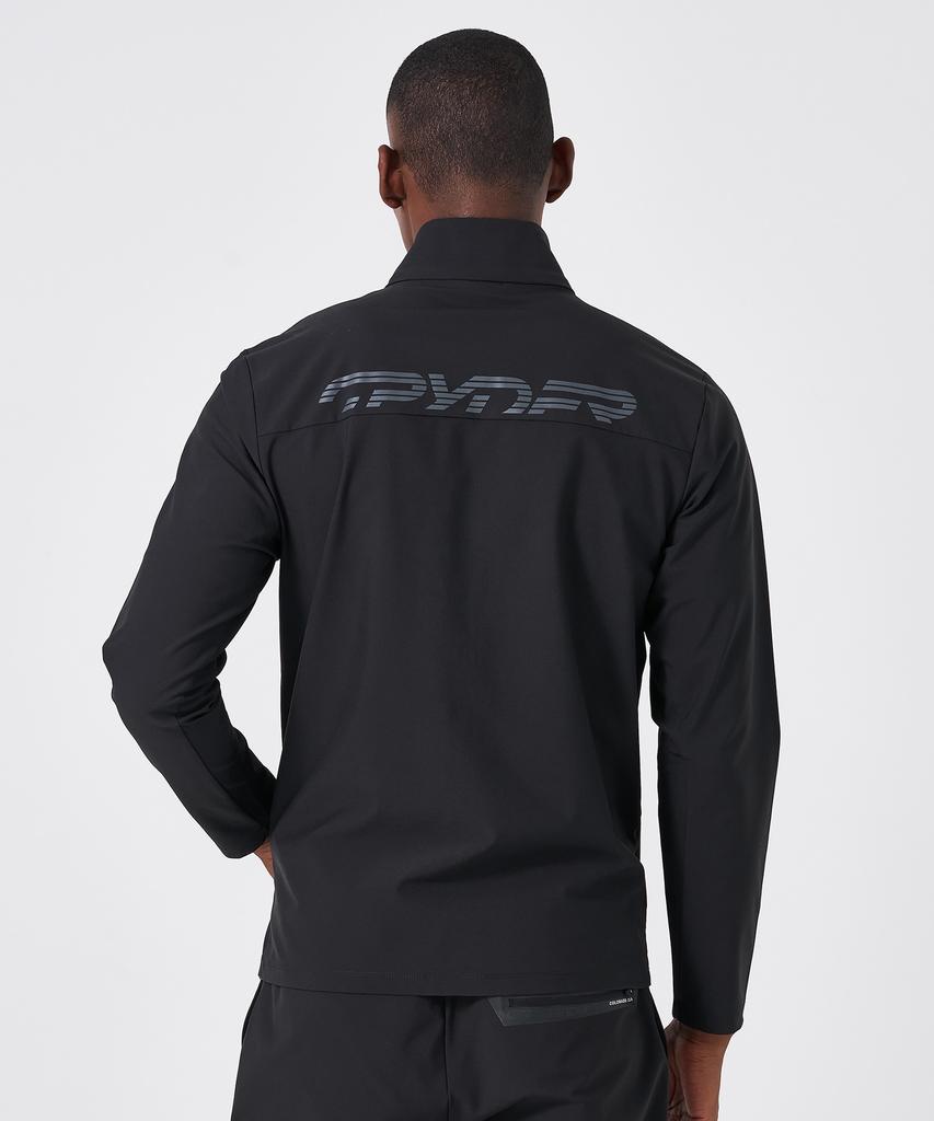 Мужская двусторонняя тренировочная молния Spyder Spkpcnft202Mblk
