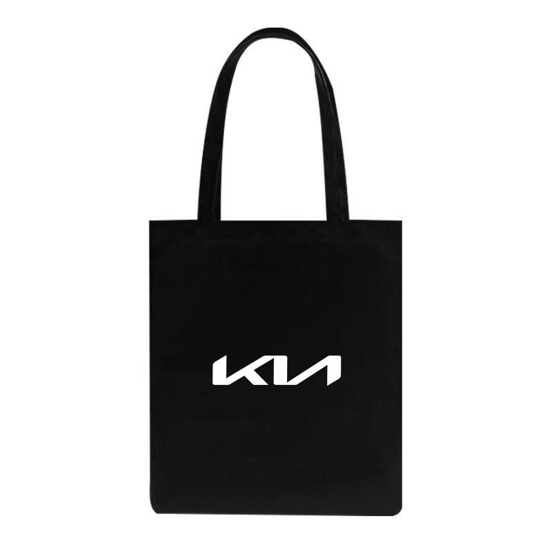 PZLX1 Fashion Canvas Bag Single Shoulder Hand-held Shopping Bag Tote Bag For KIA K3 K5 Sportage Picanto Rio Ceed Optima Sorento Cerato