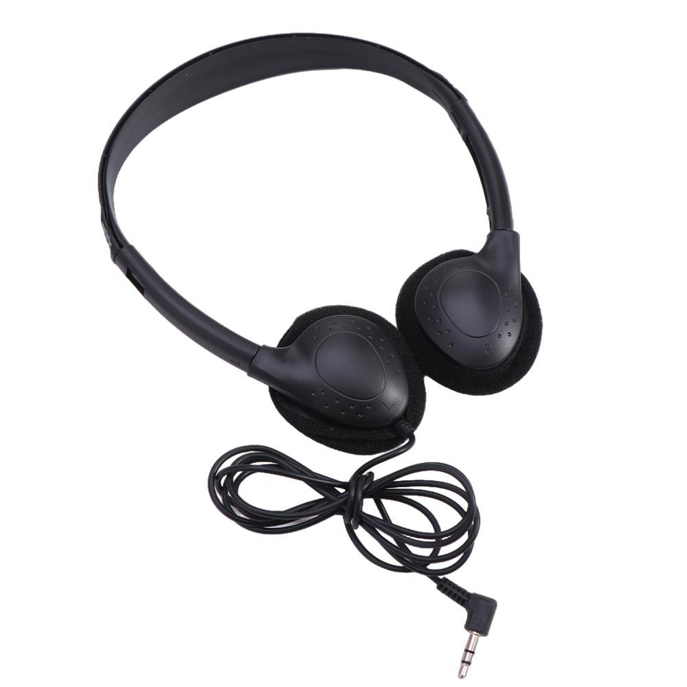 Wired Headworn Wired Headset Black Headphone Universal Headset Cellular Wired Headset  Gift