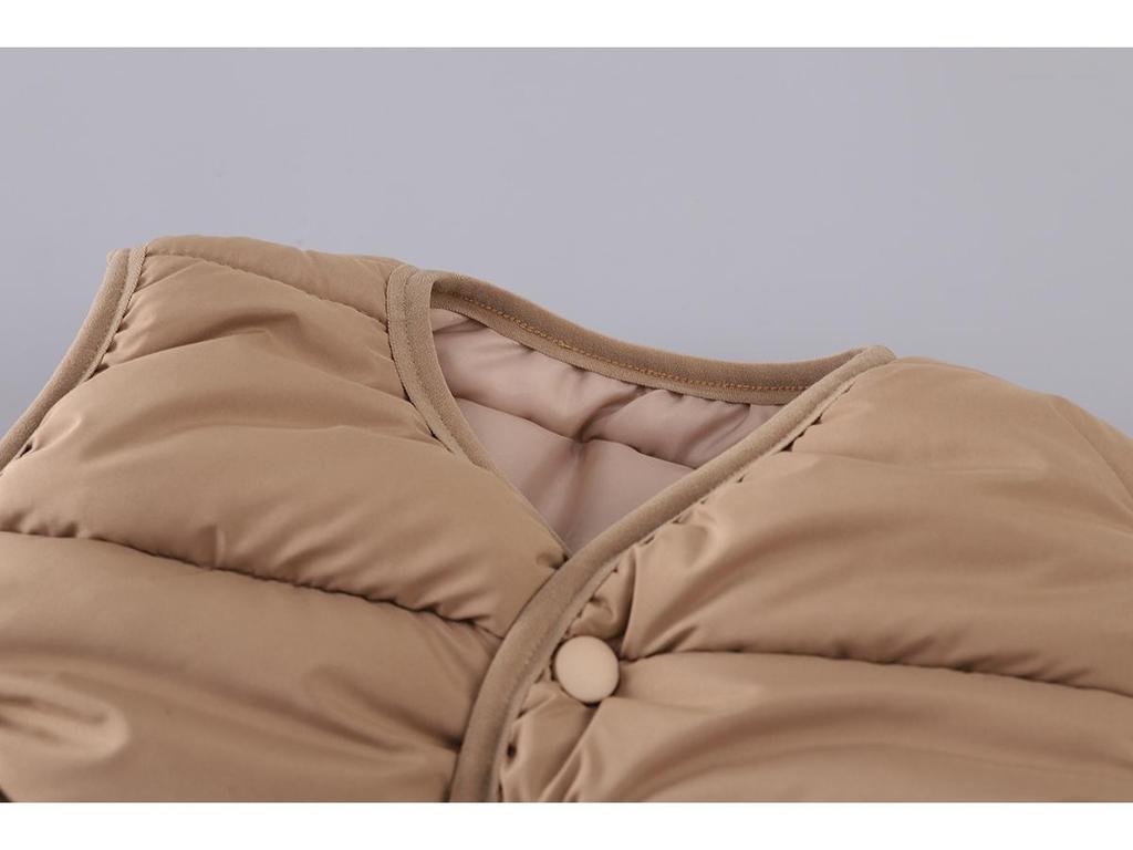 2025 Детский хлопковый трехпредметный комплект на флисовой подкладке – Модный зимний жилет и наряд для мальчиков