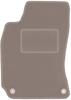 Beige driver's mat for: Volkswagen Passat B5 FL sedan, station wagon, variant (2000-2005)
