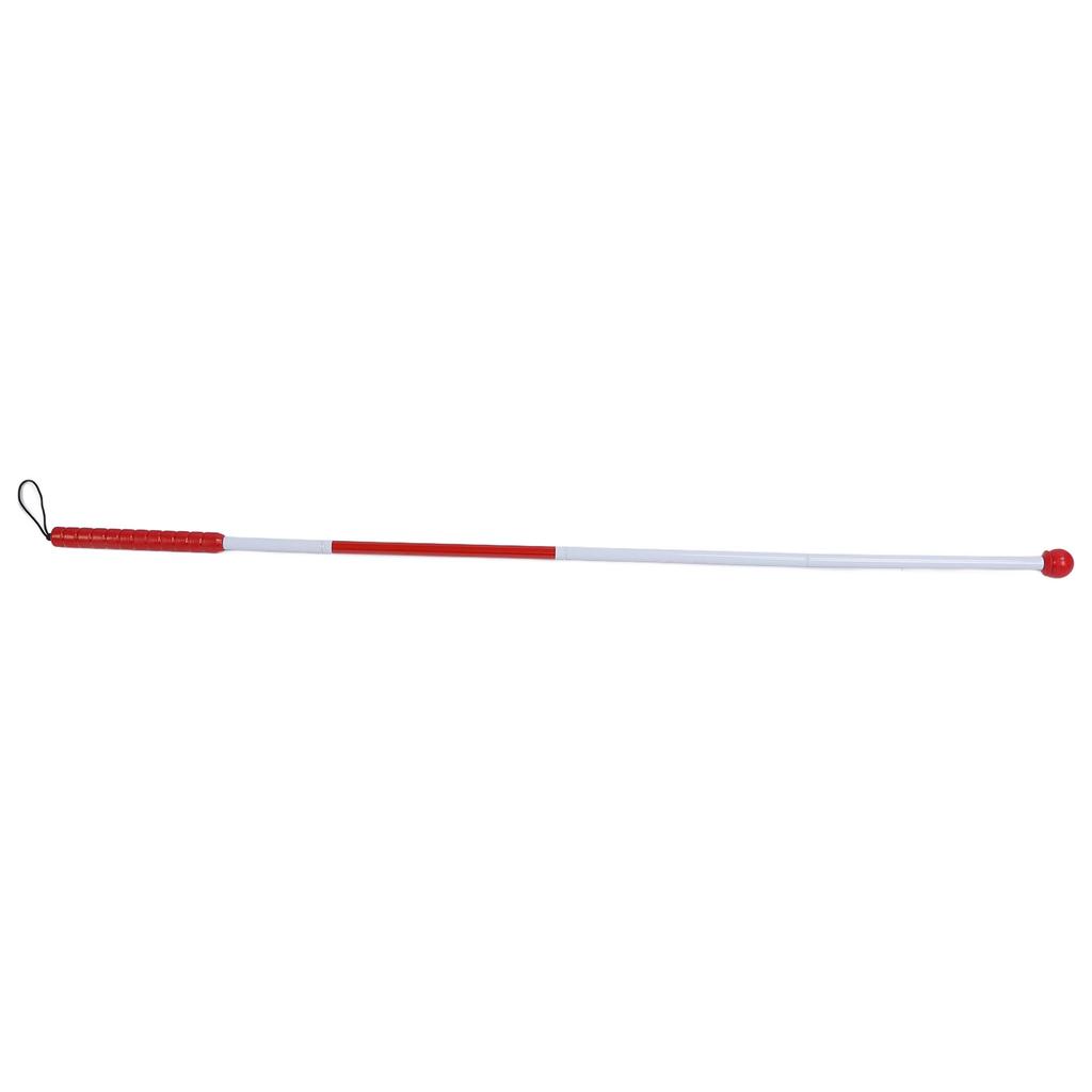 Складная слепая трость из алюминиевого сплава, предотвращающая скольжение, светоотражающая складная трость для слепых для Visi