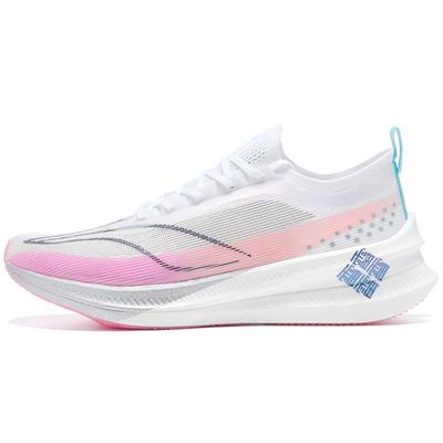 Кроссовки Li Ning Feidian 3.0 Elite с комфортом, амортизацией, противоскользящие, износостойкие, с низким верхом, унисекс, для бега, кроссовки ARMT035-4