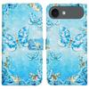 For iPhone 17 Air Case 3D Creative Pattern PU Leather Stand Phone Cover