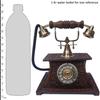Shesham Wood & Brasss Made Operationall Telephonee With Well Carving On It Decorative Showpiece - 23 Cm  (Brass, Brown)