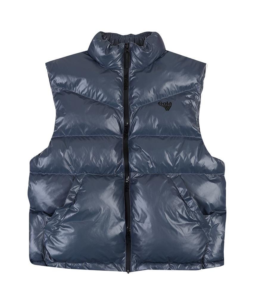 Gola Glossy Padded Vest [Deep Gray]