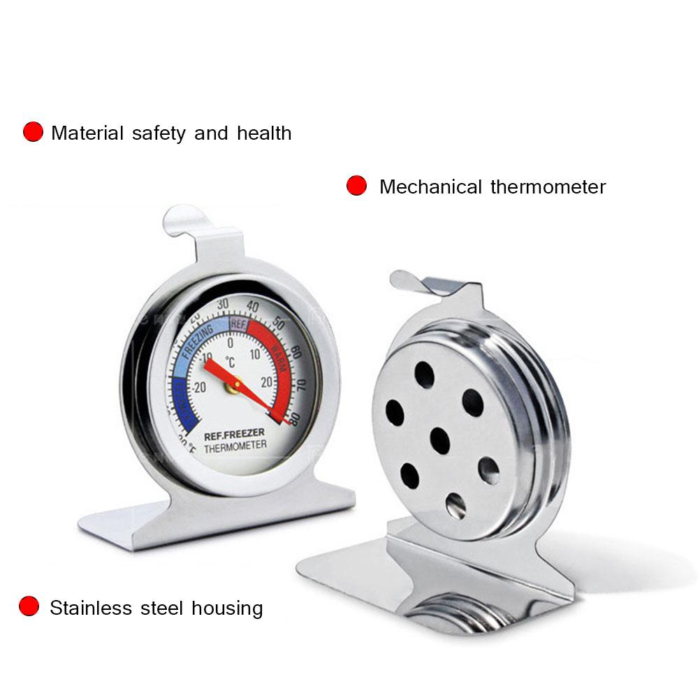 Термометры для холодильника с большим циферблатом, термометр для холодильника и морозильника с крючком