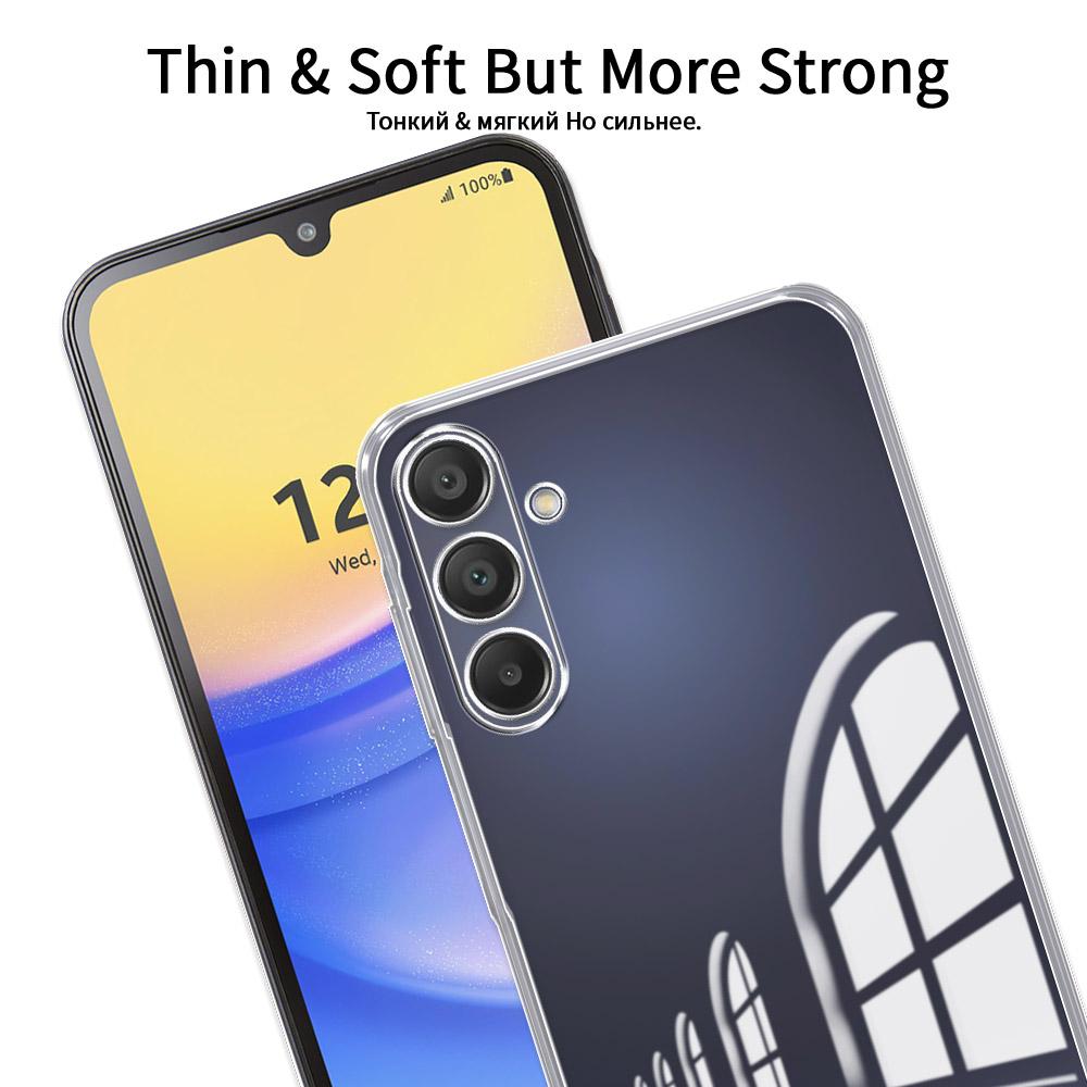 For Samsung Galaxy A16 5G Case SM-A166E Clear Soft Silicone TPU Phone Case For Samsung A16 A 16 Shockproof Bumper Cover Coque