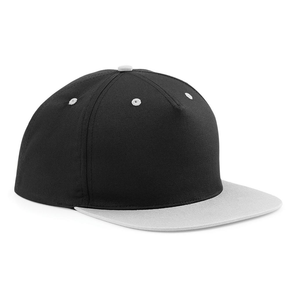 Beechfield Контрастная кепка Snapback с 5 панелями унисекс