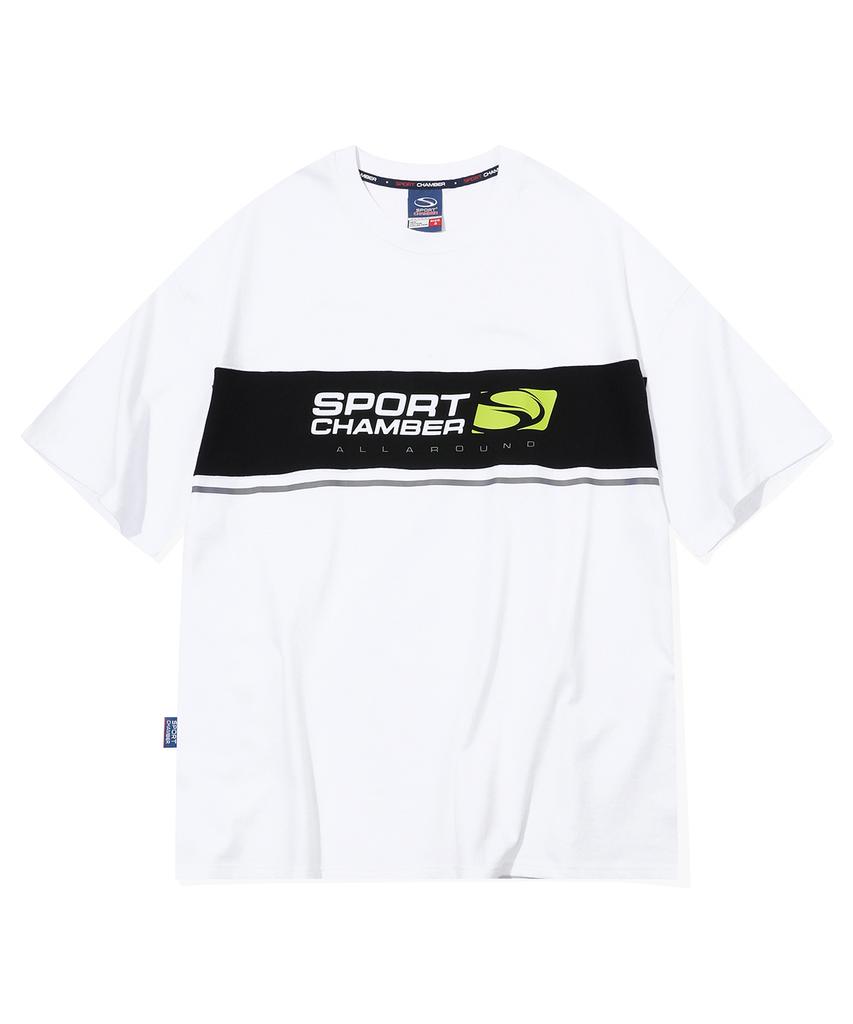 SPORT CHAMBER Sc Блок Флэш Футболка (белый)