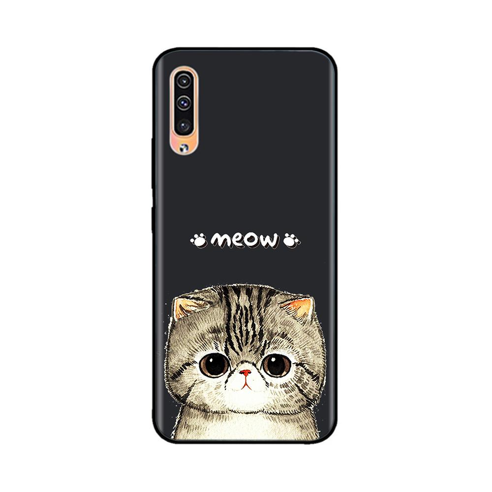 Для Samsung Galaxy A50 A50S A30S Чехол Мягкая Черная Силиконовая Задняя Крышка Чехол для Телефона Для Samsung A 50 A 50 30 S Fundas Coque Бампер