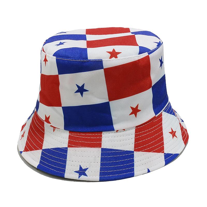 New Custom Higher Quality Country Flag Cotton+Polyester Durable All Seasons Bucket Hat for Crazy Soccer Football Fan