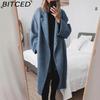 Women's Multi-Colour Multi-Size Wool Twill Trench Coat