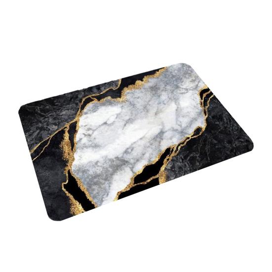 Мраморный ковер, мягкий нескользящий впитывающий коврик для пола, абстрактный современный коврик для прихожей, придверный коврик для ванной комнаты, кухни, спальни, гостиной, декор