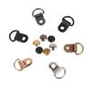 10 Sets D Ring Buckle For Repair Bags Hiking Climbing Boots Diy Bag Accessories