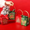 1/3pcs Christmas Gift Boxes Paper Candy Box Xmas Tree Elk Cake Gift Packaging Box Navidad New Year Party Decoration Supplies