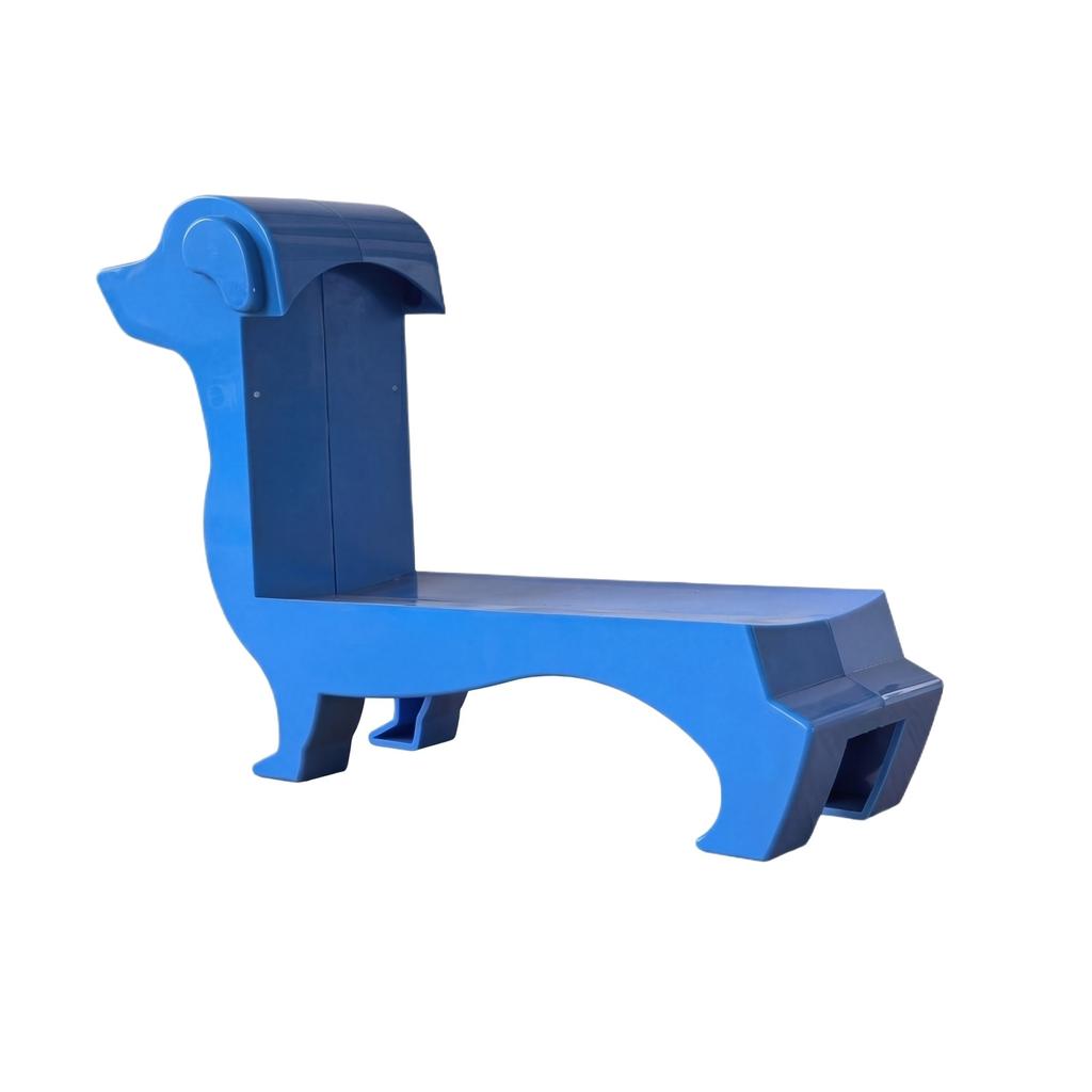 Creative Dachshund Dog Shaped Wine Bottle Holder Stand Decorative Resin Sculpture for Home Bar Kitchen Display