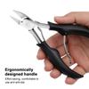 2Pcs Ingrown Toenail Tools Kit Stainless Steel Nail Cuticle Pliers Ingrown Nails Clipper Lifter Fingernail Toenail
