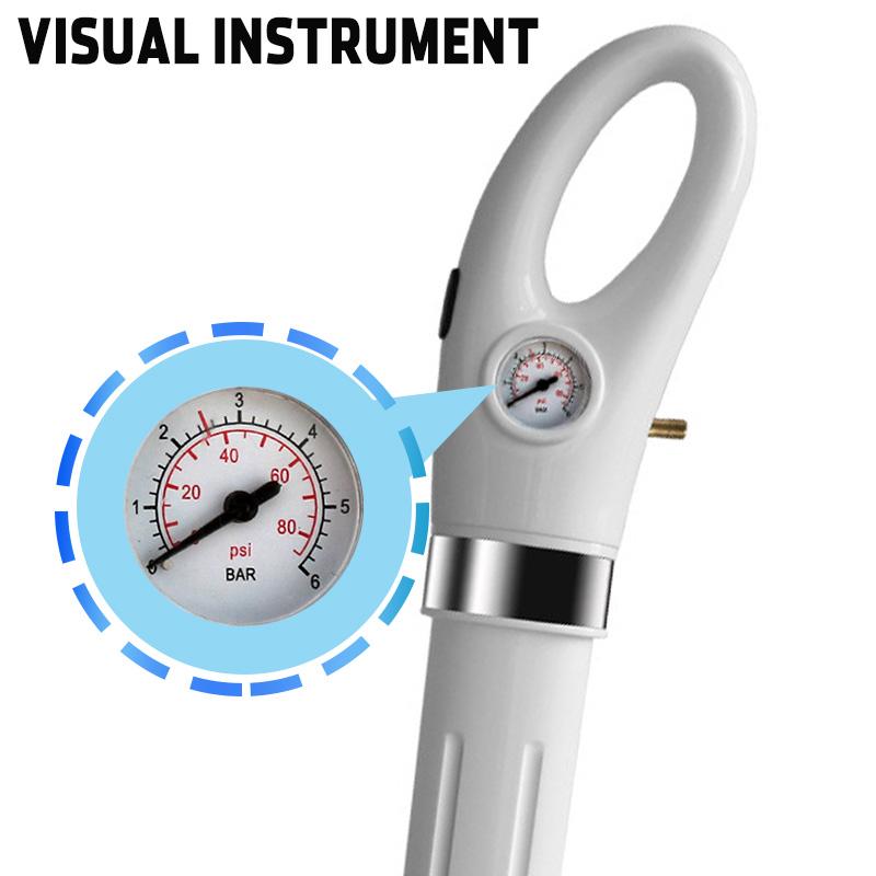 Automatic Toilet Plunger with 4 Heads High Pressure Pump Cleaner Powerful Air Blasters Dredge Drain Sink Air Blasters