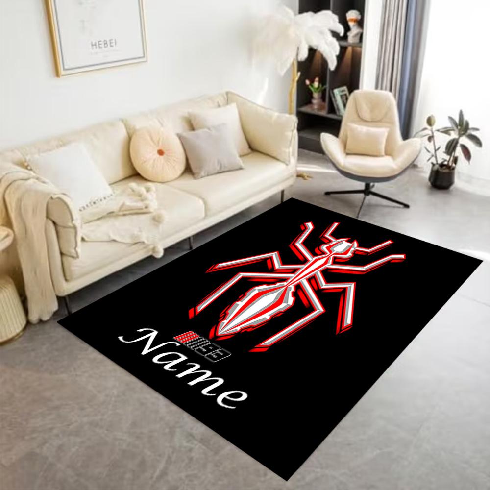 Ant Symbol Design Customize Your Name Floor Mat Design for Dining Room Decorate room Kitchen Entryway Anti-slip Rug Decorate Offices Wedding Party Gif