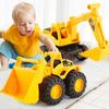 Kids Inertia Excavator Truck Simulation Friction Digging Engineering Car City Work Vehicle Beach Toys Model Boys Birthday Gifts