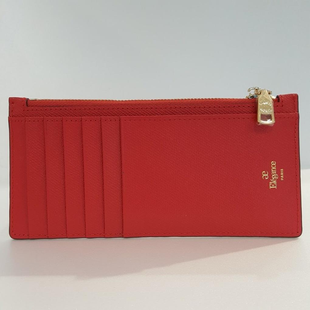 ELEGANCE Handbag Women's Cowhide Slim Long Wallet Card Holder BLFW02TR (Anyang Branch)