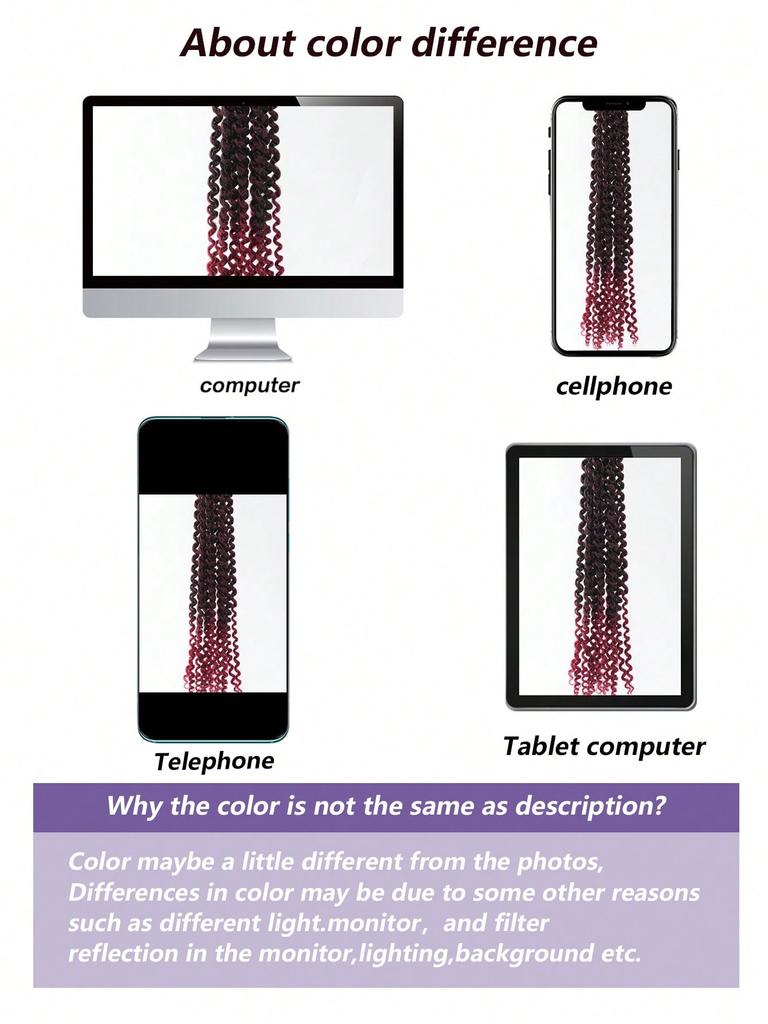 18 Inch Ocean Wave Crochet Hair Synthetic Deep Wave Twist Crochet Braiding Hair Extensions Ombre Afro Curls Passion Twist Hair