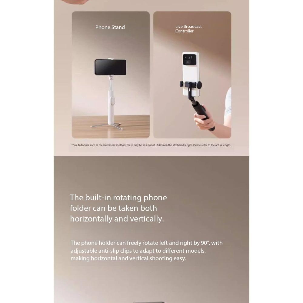 Мини-версия Xiaomi Стилус Селфи-палка - Bluetooth Функция Камеры Многоцелевая Портативная Путешествия Прямые Трансляции Мобильный Штатив