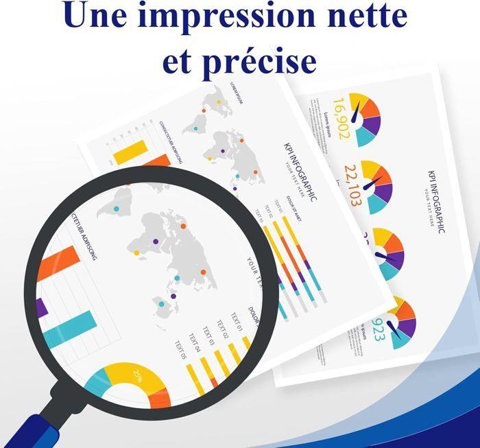 T0715 Multipack Cartouche d'encre pour Epson T0711 T0712 T0713 T0714 pour Epson Stylus SX400 SX510W BX610FW SX200 DX4400 SX100