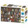 Yamasan Prime 3D Bob Giordano Cats Playing On a Bookshelf 10460 Finished 61 X 46cm 500 Pieces Size /