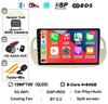 Android 14 Carplay& Auto Car Radio Stereo For Fiat 500 GPS Navigation Steering Wheel Control Multimedia BT WIFI+4G Head Unit DSP
