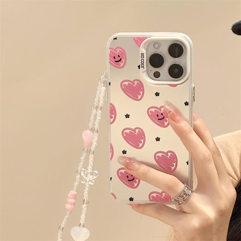 Матовый лазерный чехол Zhitai для iPhone 14/15 Pro и Huawei P70 Браслет