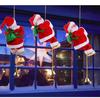 Европейский Рождественский Лазающий Санта Электрическая Игрушка и Украшение