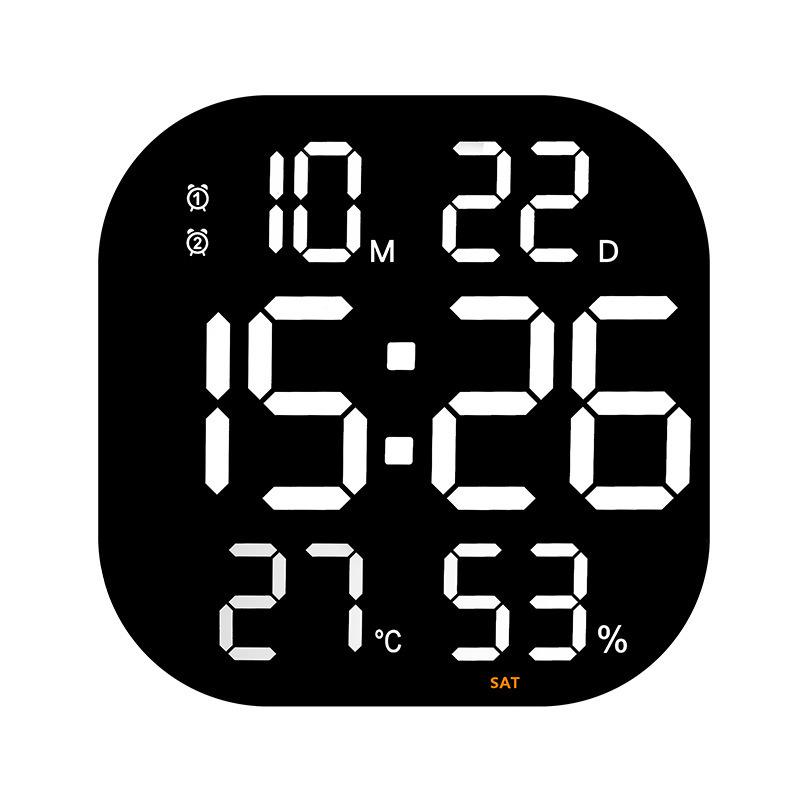 LED Acrylic Decorative Gym Wall Clock with Countdown Timer for Living Room