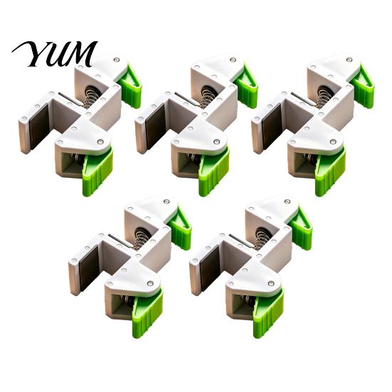 Carpentry Alignment Aid 5Pcs Woodworking Filler Board Installation Clamp, Scribe Clamps Set for Cabinet Panels, Fast Repeatable Jig Clamp Cabinetry