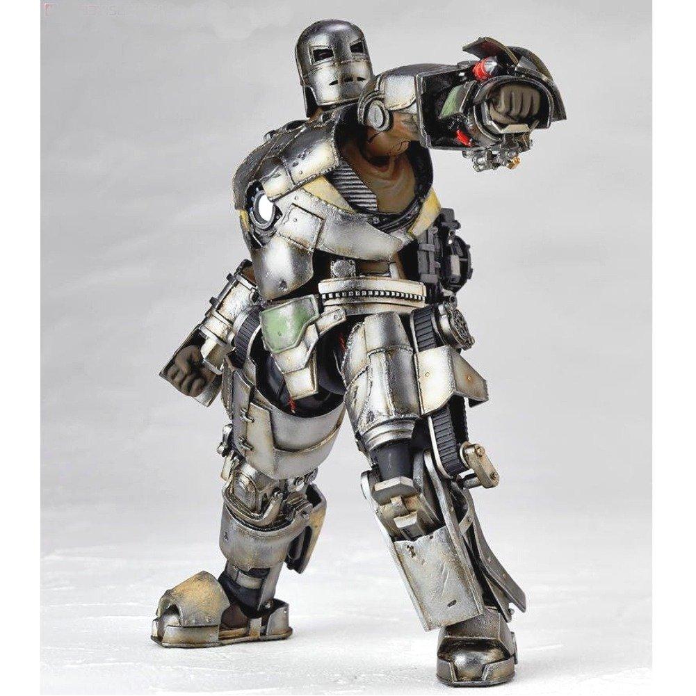 Kaiyodo Revoltech Series No.045 SciFi Super Poseable Action Figure Железный человек Mark 01
