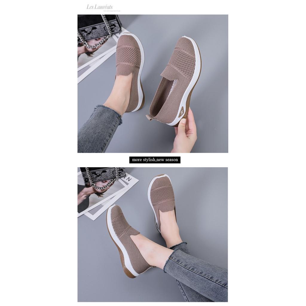 Versatile Soft-soled Soft Surface Shoes,Lazy One Foot Stirrup,Casual Fashion Bean Shoes,Flat Casual Single Shoes