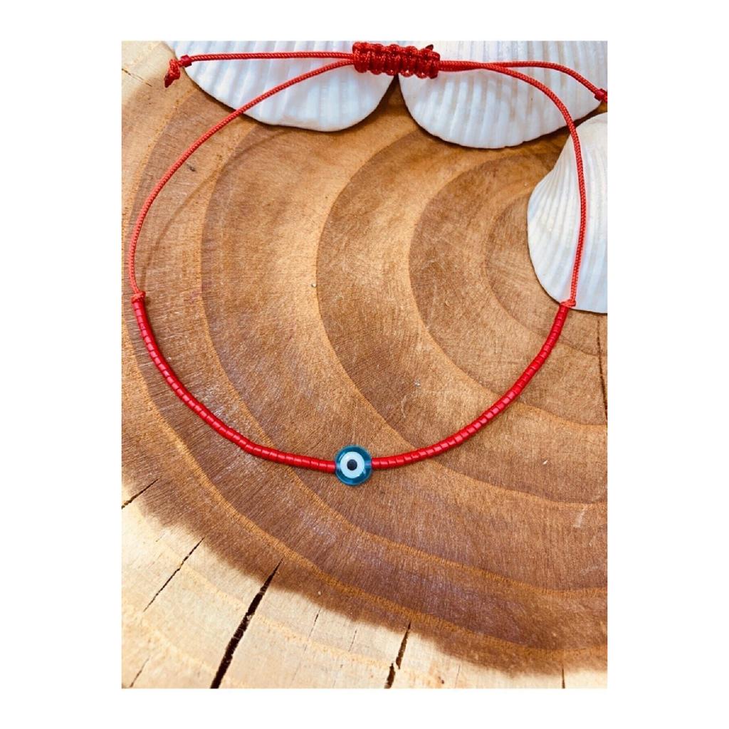 Красные бусины от сглаза