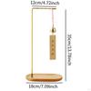 Calligraphy Brush Holder Brass Alloy Stand Table Portable Decor Luxury Multifunctional Hanging Rack