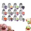 47pcs/set DIY Decorating Piping Tip Baking Tool Russian Tips Nozzle  Pastry Tools