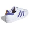 Adidas Superstar Lakers Unisex Sneakers White Footwear-White Purple FX5529