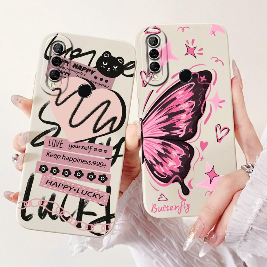 For Huawei P30 Lite Case MAR-LX1A MAR-LX2 Cover Cute Panda Rabbit Soft Silicone Phone Case For Huawei P30Lite Nova 4e Fundas New