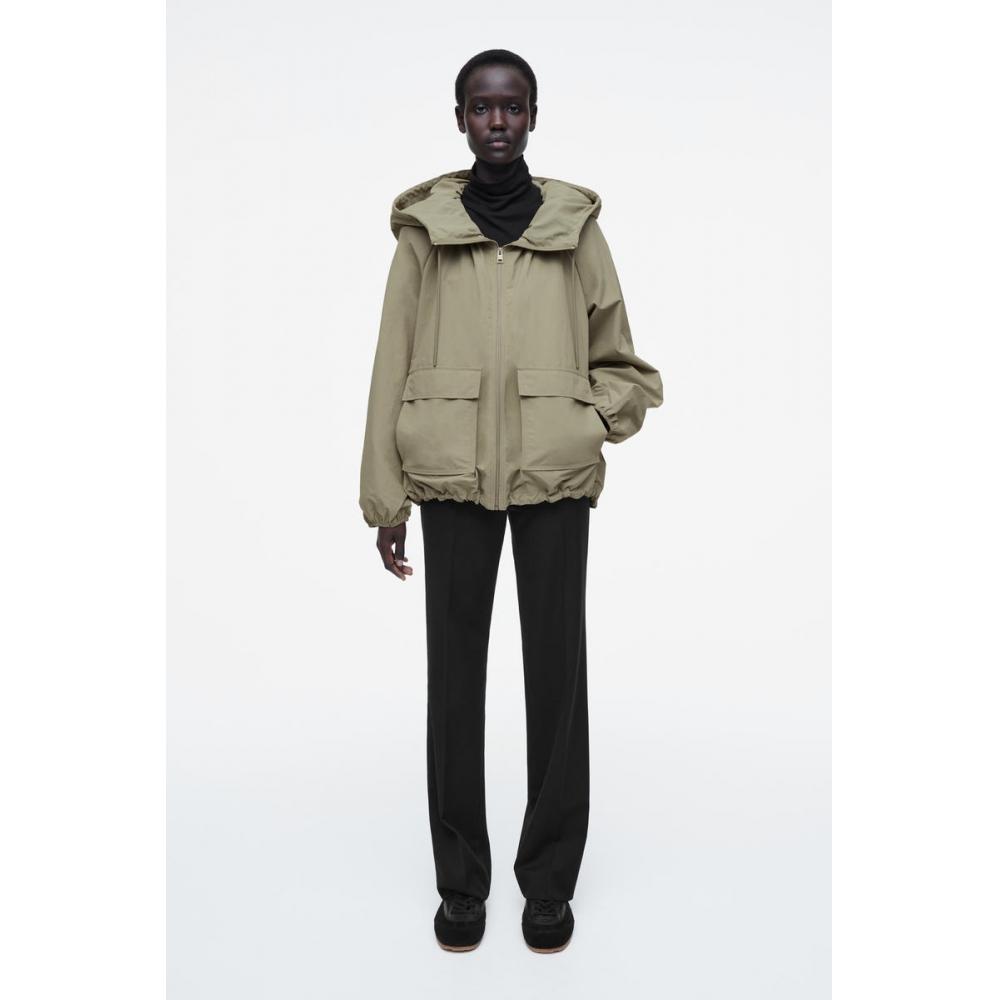 COS Японская техническая куртка с капюшоном