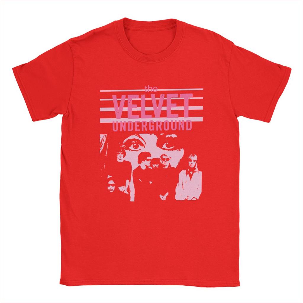 The Velvet Underground T Shirt Men Cotton Funny T-Shirts Crewneck Tees Short Sleeve Clothes Gift Idea